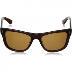 Wayfarer Classic Wayfarer HTG1006 C2 Polarized Round Sunglasses - Brown - C611OCMV39B $33.09