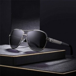 Aviator Designer Pilot Sun Glasses Male Driver Driving Shades Ladies Sunglasses - Black - C118W0LMLKL $17.61