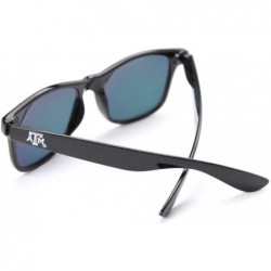 Sport NCAA Texas A&M Aggies TEXAM-5 Black Frame - Maroon Lens Sunglasses - Black - One Size - CS119UYIUXD $16.54