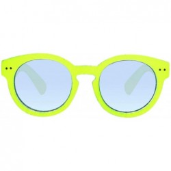 Round Shape AFH 6 Yellow Sunglasses - CG18UQ6KDTQ $9.37