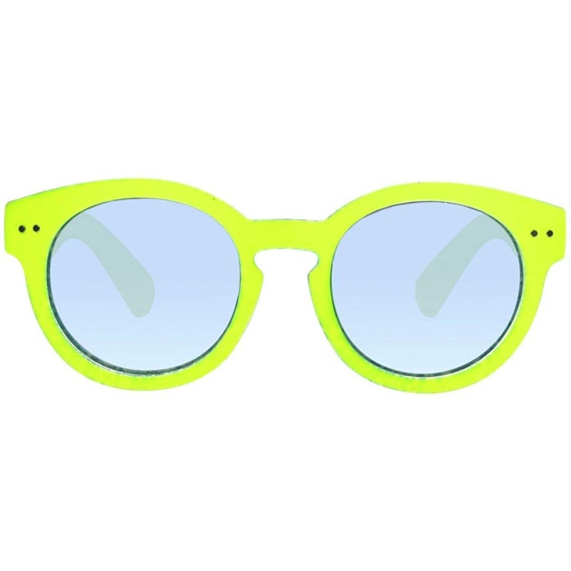 Round Shape AFH 6 Yellow Sunglasses - CG18UQ6KDTQ $9.37