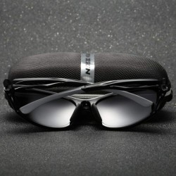 Sport Polarized Sports Sunglasses for Men/Women TR90 soft Frame Unisex Driving sun glasses for Cycling Fishing - Blue - CO18K...