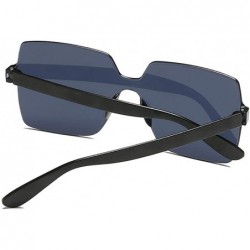 Square Sunglasses Square Glasses Without Frame for Men Women-UV Blocking Polarized Sun Glasses Sexy Retro - D - CX1947WRDS9 $...