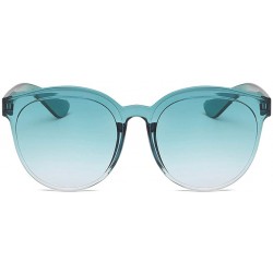 Rimless Fashion Sunglasses-Unisex Jelly Sunglasses Sexy Retro Eyeglasses Trendy Outdoors Travel Sun Glasses for Women Men - C...
