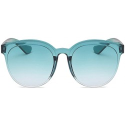 Rimless Fashion Sunglasses-Unisex Jelly Sunglasses Sexy Retro Eyeglasses Trendy Outdoors Travel Sun Glasses for Women Men - C...