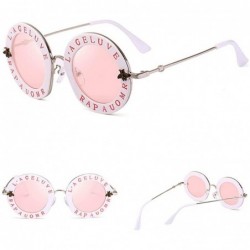 Rectangular Small Round Sunglasses-Outdoor Fashion Deco-Polarized Eyewear Unisex Goggle - E - C8190EE476O $58.70