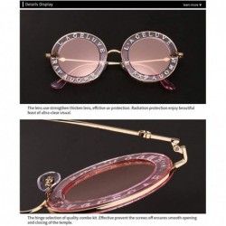 Rectangular Small Round Sunglasses-Outdoor Fashion Deco-Polarized Eyewear Unisex Goggle - E - C8190EE476O $26.18