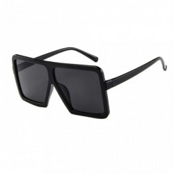 Sport Oversize Vintage Sunglasses Classic Protection - Black - C518REAK8UA $11.87