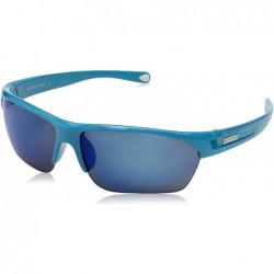 Rimless Detour Sunglasses - Glacier Blue Frame/Blue Mirror Polycarbonate Lens - CF12O3U6SLU $50.10