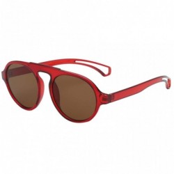 Oversized Vintage Sunglasses for Women Lightweight Anti-Glare Shades uv400 Protection Driving Hiking Wayfarer Sun glass - CQ1...