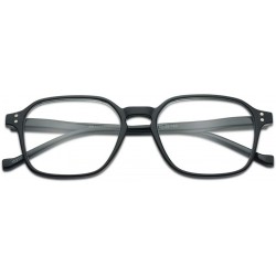 Aviator Reading Glasses Two Tone Assorted Strengths - Black- Tortoise- Black Tortoise - CW18QK5925H $23.76
