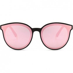 Rimless Polarized Driving Unisex Classic Men Vintage Retro UV400 Sunglasses for Women - Pink - C218RWHECCW $9.26