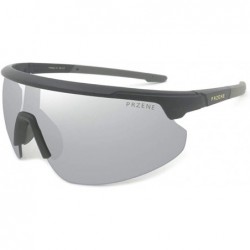 Sport Unisex Sports Sunglasses Skiing Hiking PR004 - Red - CY18AQU9O95 $11.01