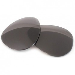 Aviator Polarized Replacement Lenses for Ray-Ban RB3026 Aviator Large Metal II (62mm) - Grey Polarized - CC11UGN1IIB $58.37