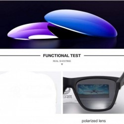 Oversized Unbreakable TR90 Polarized Men Ultra Light Design Sun Glasses Driving Car C2 - C7 - C718Y6SO332 $24.98