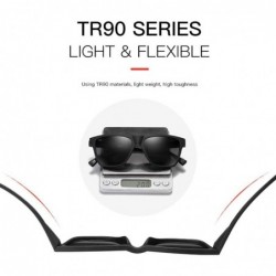 Oversized Unbreakable TR90 Polarized Men Ultra Light Design Sun Glasses Driving Car C2 - C7 - C718Y6SO332 $24.98