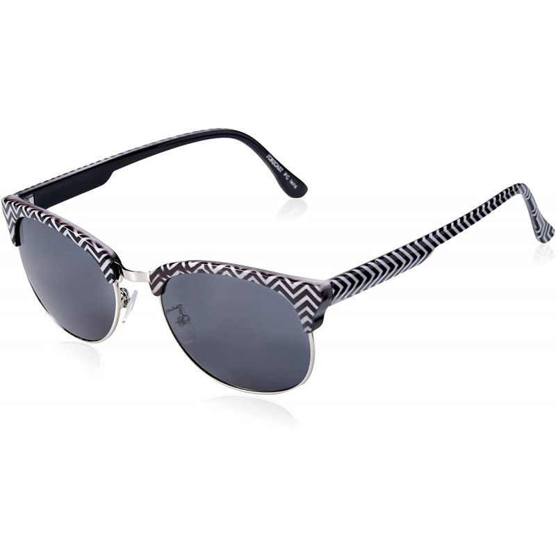 Sport Rink Sunglass - Black White - CG11IQR8ZSZ $25.64