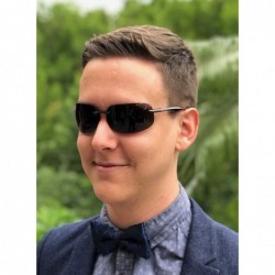 Rectangular Lovin Maui Wrap Polarized Nearly invisible Line Bifocal Sunglasses - Premium Tortoise - CI18LWYZTA7 $38.30
