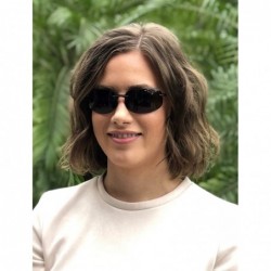 Rectangular Lovin Maui Wrap Polarized Nearly invisible Line Bifocal Sunglasses - Premium Tortoise - CI18LWYZTA7 $38.30