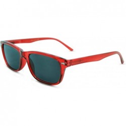 Wayfarer Seymore Retro Reading Sunglasses - NOT Bifocals - Red - CD17XHASR8Q $39.55