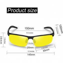 Sport Polarized Sports Sunglasses for Men - Driving Cycling Fishing Sunglasses Men Women Lightweight UV400 Protection - CK189...