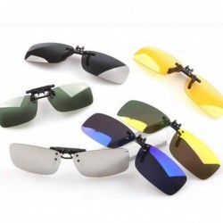 Goggle Unisex Polarized Clip Sunglasses Driving Night Vision Lens Anti-UVA Anti-UVB Cycling Riding Pesca Zonnebril - CR197Y7M...