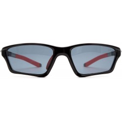 Sport p658 Sport Design Polarized - for Womens-Mens 100% UV PROTECTION - Blackred-black - CF192TH9C99 $20.32