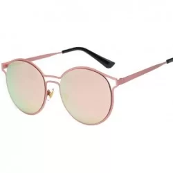 Aviator Sunglasses - Women Men Vintage Retro Unisex Fashion Aviator Mirror Lens - D - C4184RI9QIE $18.61