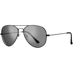 Sport Classic Polarized Aviator Sunglasses for Men Women Mirrored UV400 Protection Lens Metal Frame - CU18S59UY0Y $12.26