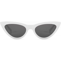 Oversized Polarized Sunglasses Protection Fashion Festival - White - CS18TQXLYR4 $18.24