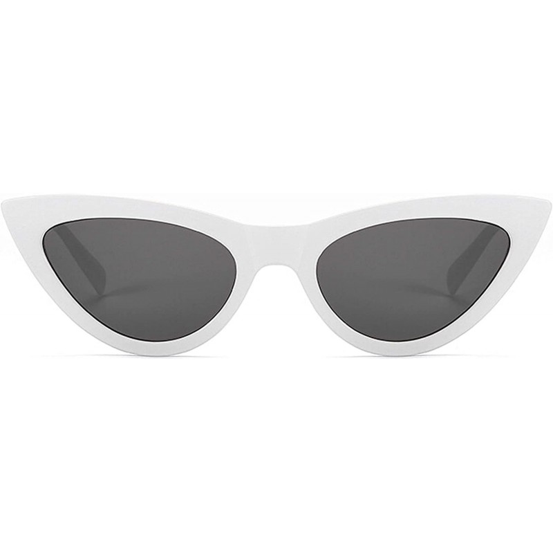 Oversized Polarized Sunglasses Protection Fashion Festival - White - CS18TQXLYR4 $18.24