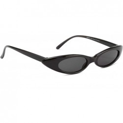 Oversized Classic style Cat Eye Sunglasses for Men and Women PC AC UV400 Sunglasses - Black Gray - CC18SZTZ6XR $14.82