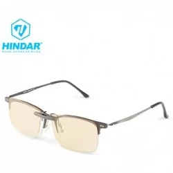 Rimless Clip-on Blue Blocking Amber Lenses for Sleep Gaming Glasses - Myopic Clip - CE18AG8QIXI $18.23