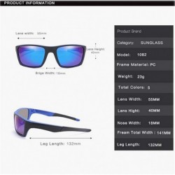 Square Men Square Polarized Sunglasses Sun glasses Classic Design Driving Outdoor Sport Eyewear Male Goggle UV400 - CH199OE8S...