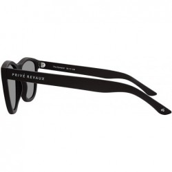 Aviator "Olympian" Designer Sunglasses - Black/Blue - CU18SHDUGA0 $22.53