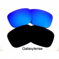 Oversized Replacement Lenses Holbrook Black&Blue Color Polorized 2 Pairs-FREE S&H. - Black&blue - CW127WJ4E91 $16.95