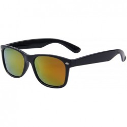 Wayfarer Polarized Unisex Shades Sunglasses for Men Vintage Polarized Sun Glasses S683 - Red - C112GP2ERPR $9.87