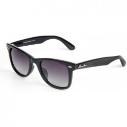 Wayfarer designer vintage retro acetate polarized women men sunglasses 2140H - Black Purple - CQ12BKTUS67 $39.46