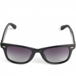 Wayfarer designer vintage retro acetate polarized women men sunglasses 2140H - Black Purple - CQ12BKTUS67 $26.13