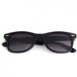 Wayfarer designer vintage retro acetate polarized women men sunglasses 2140H - Black Purple - CQ12BKTUS67 $26.13