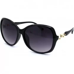 Butterfly Womens Metal Hinge Diva Butterfly Designer Sunglasses - Black Smoke - CB18YI4CLR8 $13.25