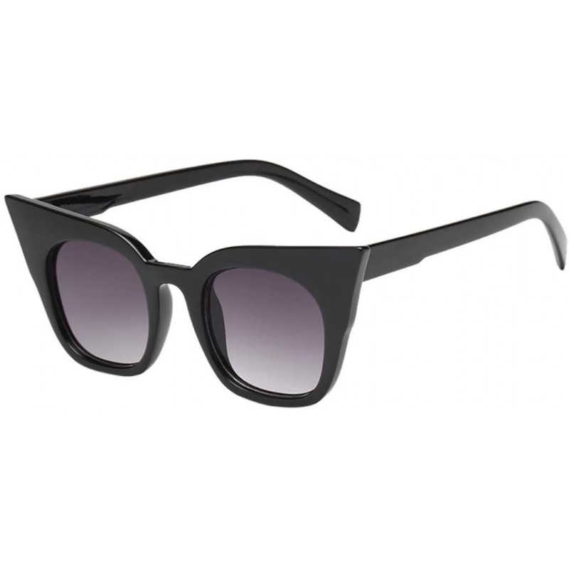 Cat Eye Womens Sunglasses - Vintage Womens/Baby UV400 Protection Cat Eye Sun Glasses Plastic Frame - C - C218DTS5QL3 $10.38