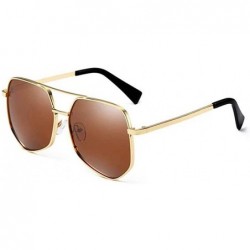 Round Sunglasses Unisex retro Designer Style for men and women polarized uv protection Sun glasses - CC18RY5I6OE $12.68