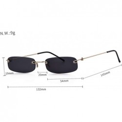 Round Small Orange RimlRectangle Sunglasses Men Women 90s Tiny Narrow FramelTint Sun Glasses Shades SP40 - C6 - C7197Y75XEZ $...