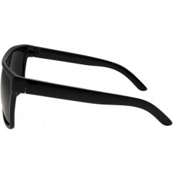 Square MMA Post Fight Interview Sunglasses Limo Tint Super Dark Lens Mens Large Black - Stiff Square - CE183CLMIGH $11.86