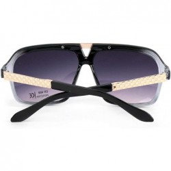 Rectangular Men's Vintage UV Protection Sunglasses - Retro Square & Rectangle Styles + Driving Sunglasses for Men - C2194A573...