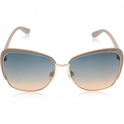 Cat Eye Women's Ld243 Cat-Eye Sunglasses - Rose Gold / Nude - CG180NL857Z $37.21