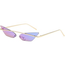 Sport Women Man Fashion Vintage Sunglasses-Irregular Shape Eyewear Retro Unisex - G - CP18OZHUZUW $16.90