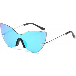 Goggle DESIGN 2020 Fashion Cat Eye Women Sunglasses Transparent Candy Color Travel Sun Glasses Female Goggles - C6198UIYDU5 $...
