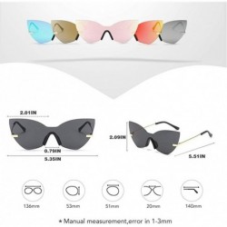 Goggle DESIGN 2020 Fashion Cat Eye Women Sunglasses Transparent Candy Color Travel Sun Glasses Female Goggles - C6198UIYDU5 $...